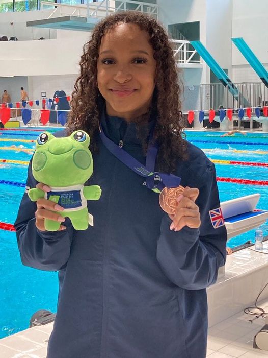 Congratulations to Skye Carter - Swim England East Region
